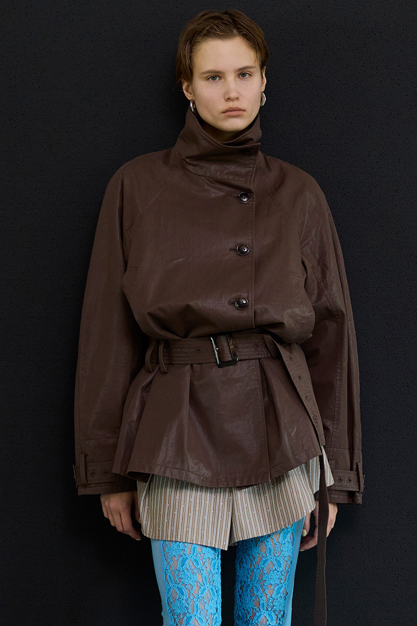 【極美品】MAISON SPECIAL ショートトレンチブルゾン MAISON SPECIAL(メゾンスペシャル)｜Short Trench Coat/ショート