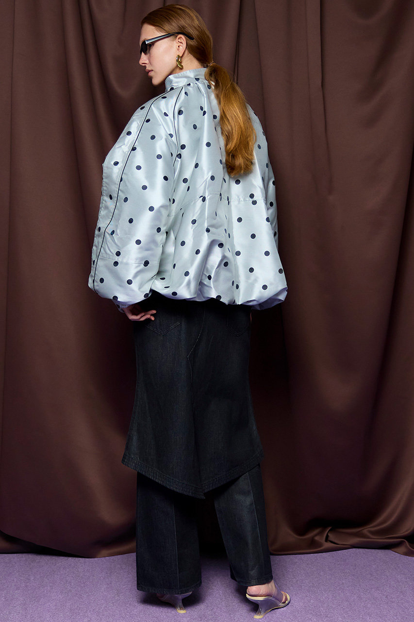 MAISON SPECIAL(メゾンスペシャル)｜Dot Voluminous Balloon Blouson