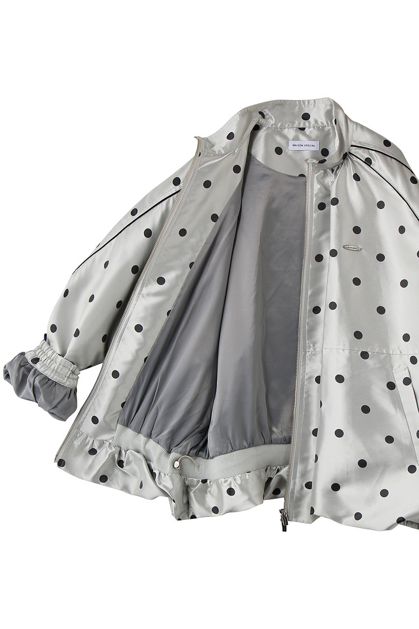 MAISON SPECIAL(メゾンスペシャル)｜Dot Voluminous Balloon Blouson
