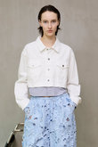 2WAY Denim Short Jacket/2WAYデニムショートジャケット