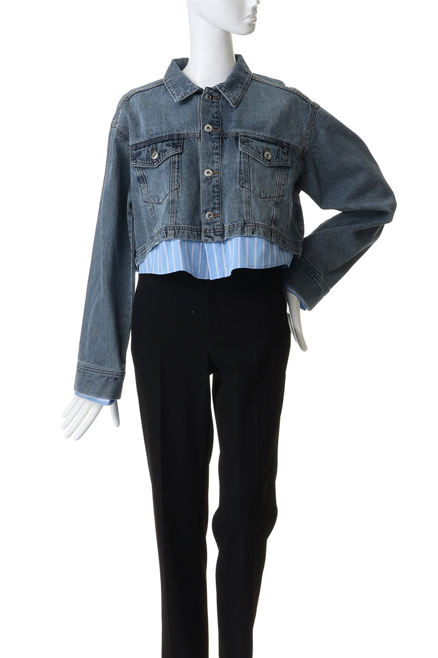 MAISON SPECIAL(メゾンスペシャル)｜2WAY Denim Short Jacket/2WAY