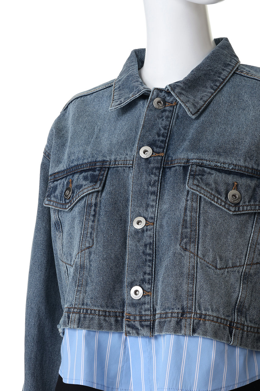 MAISON SPECIAL(メゾンスペシャル)｜2WAY Denim Short Jacket/2WAY