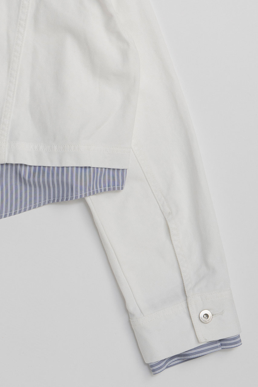 y.】MAISON RAVIEW 2WAYショートデニムジャケット y.】MAISON RAVIEW