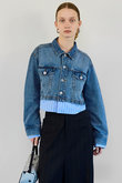 2WAY Denim Short Jacket/2WAYデニムショートジャケット