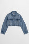 【予約販売】2WAY Denim Short Jacket/2WAYデニムショートジャケット メゾンスペシャル/MAISON SPECIAL