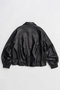 【予約販売】Voluminous Leather Blouson/ボリューミーレザーブルゾン メゾンスペシャル/MAISON SPECIAL