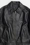 【予約販売】Voluminous Leather Blouson/ボリューミーレザーブルゾン メゾンスペシャル/MAISON SPECIAL