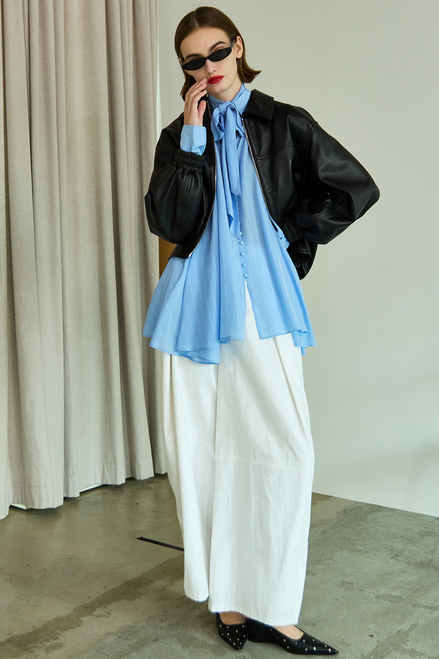 MAISON SPECIAL(メゾンスペシャル)｜Voluminous Leather Blouson