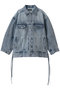 2WAY Over Denim Jacket/2WAYオーバーデニムジャケット メゾンスペシャル/MAISON SPECIAL BLU(ブルー)
