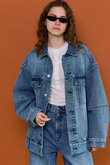 2WAY Over Denim Jacket/2WAYオーバーデニムジャケット