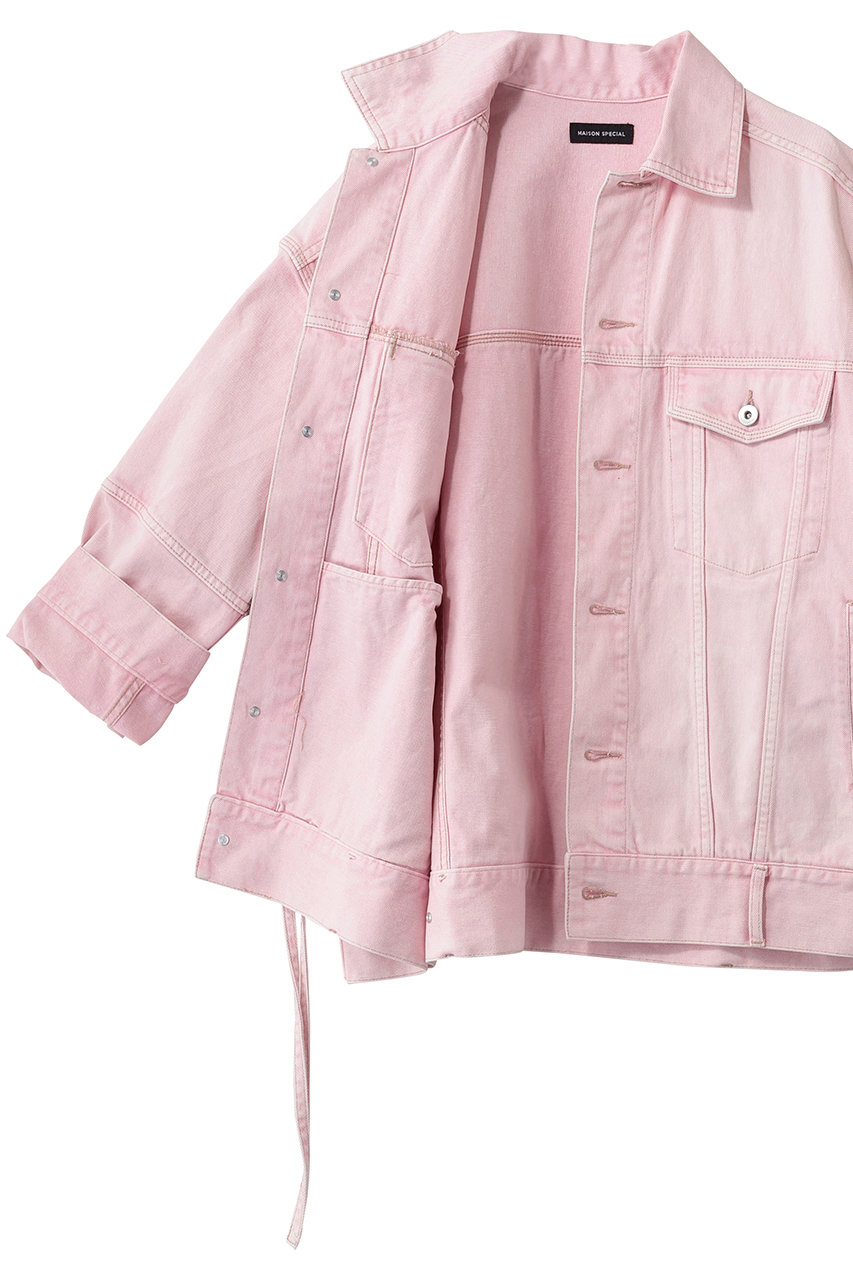MAISON SPECIAL(メゾンスペシャル)｜2WAY Over Denim Jacket/2WAY