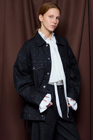 メゾンスペシャル/MAISON SPECIALの【予約販売】2WAY Overstone Denim Jacket/2WAYオーバーストーンデニムジャケット(110800/110802)