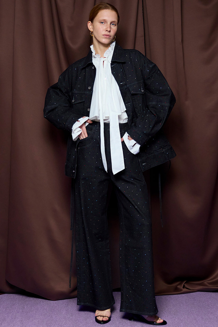 MAISON SPECIAL(メゾンスペシャル)｜2WAY Overstone Denim Jacket/2WAY