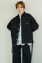 2WAY Overstone Denim Jacket/2WAYオーバーストーンデニムジャケット メゾンスペシャル/MAISON SPECIAL