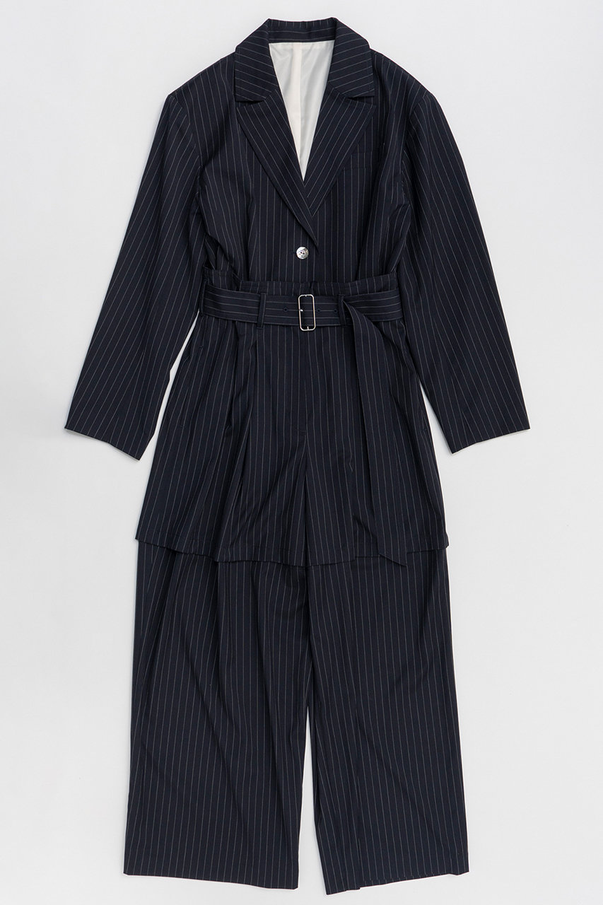 メゾンスペシャル/MAISON SPECIALの【予約販売】Jacket All-in-One/マルチウェイジャケットオールインワン(NVY(ネイビー)/21261265202)