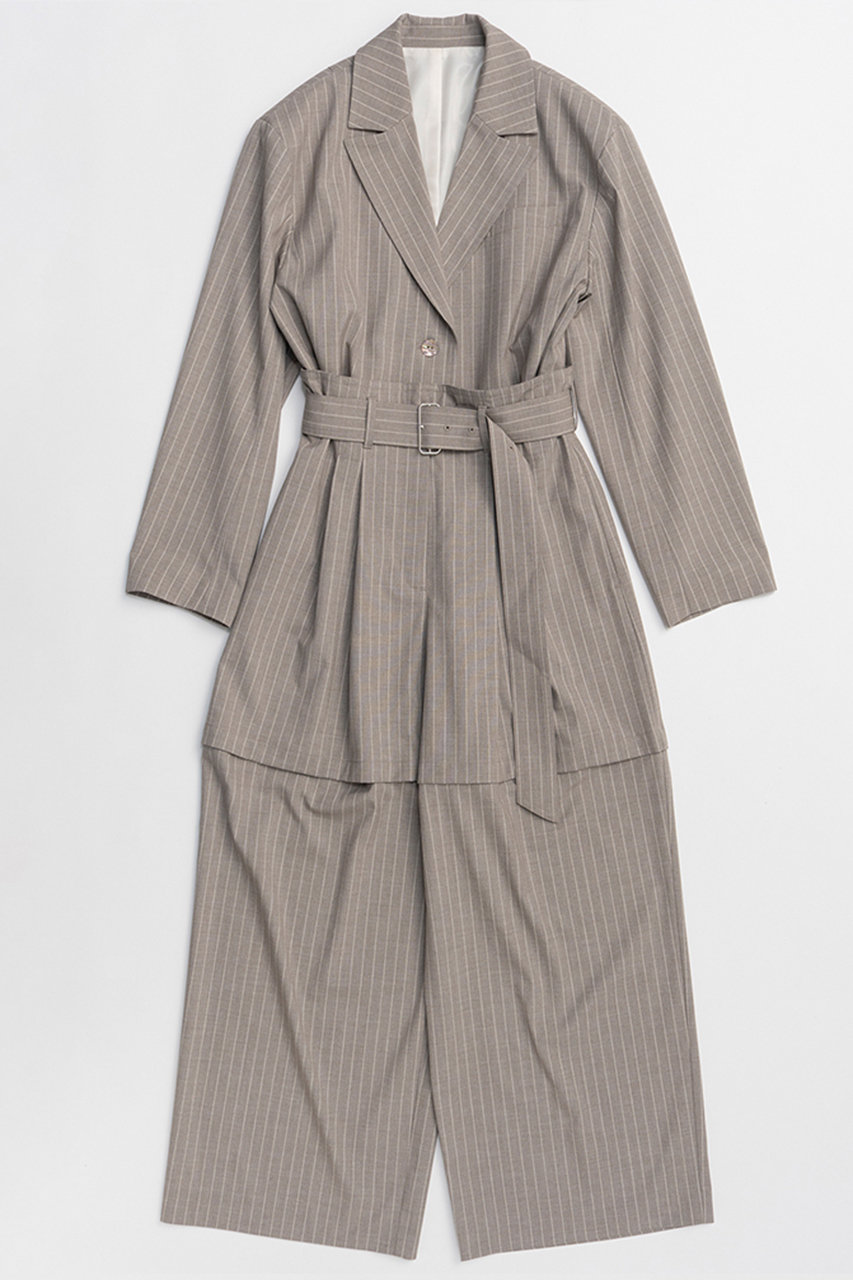 メゾンスペシャル/MAISON SPECIALの【予約販売】Jacket All-in-One/マルチウェイジャケットオールインワン(BGE(ベージュ)/21261265202)