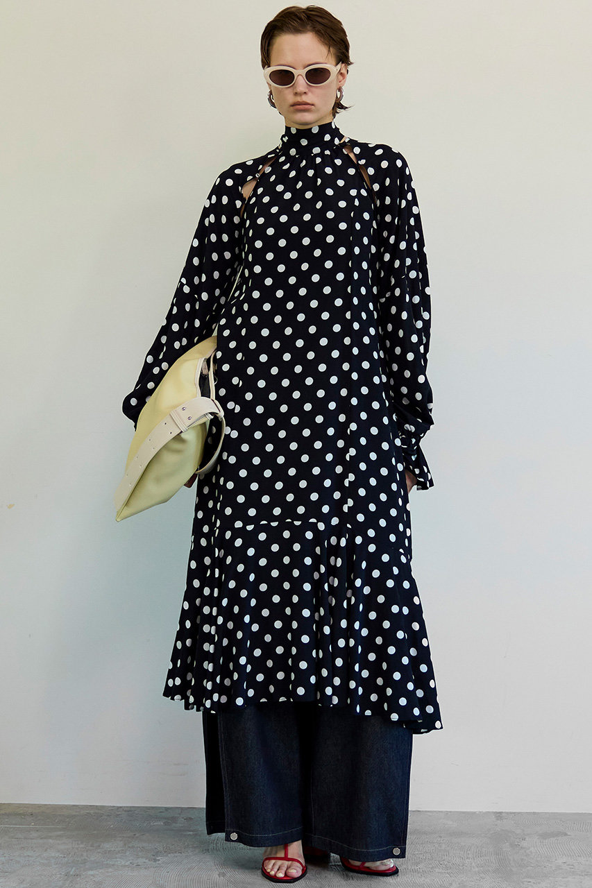 MAISON SPECIAL 2WAYスリーブボリュームワンピース ブラック MAISON SPECIAL（メゾンスペシャル）の「2WAYスリーブボリューム