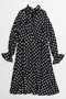 【予約販売】2WAY Sleeve Dot One-Piece/2WAYスリーブドットワンピース メゾンスペシャル/MAISON SPECIAL