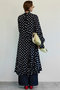【予約販売】2WAY Sleeve Dot One-Piece/2WAYスリーブドットワンピース メゾンスペシャル/MAISON SPECIAL