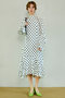 【予約販売】2WAY Sleeve Dot One-Piece/2WAYスリーブドットワンピース メゾンスペシャル/MAISON SPECIAL