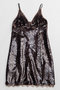 【予約販売】Sequin Camisole One-Piece/スパンコールキャミワンピース メゾンスペシャル/MAISON SPECIAL BRN(ブラウン)