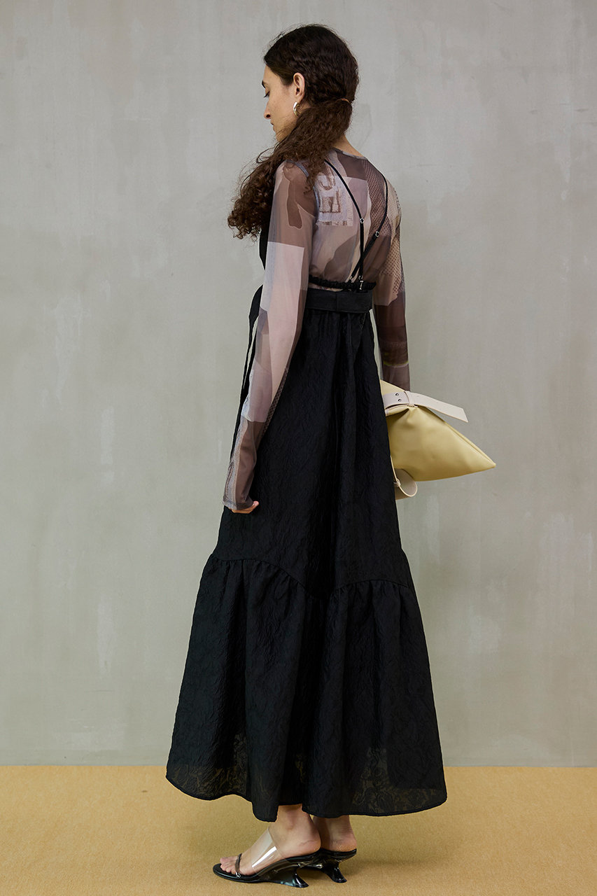 MAISON SPECIAL(メゾンスペシャル)｜Jacquard Camisole One-Piece