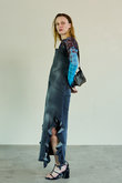 Frill Denim Dress/フリルデニムワンピース