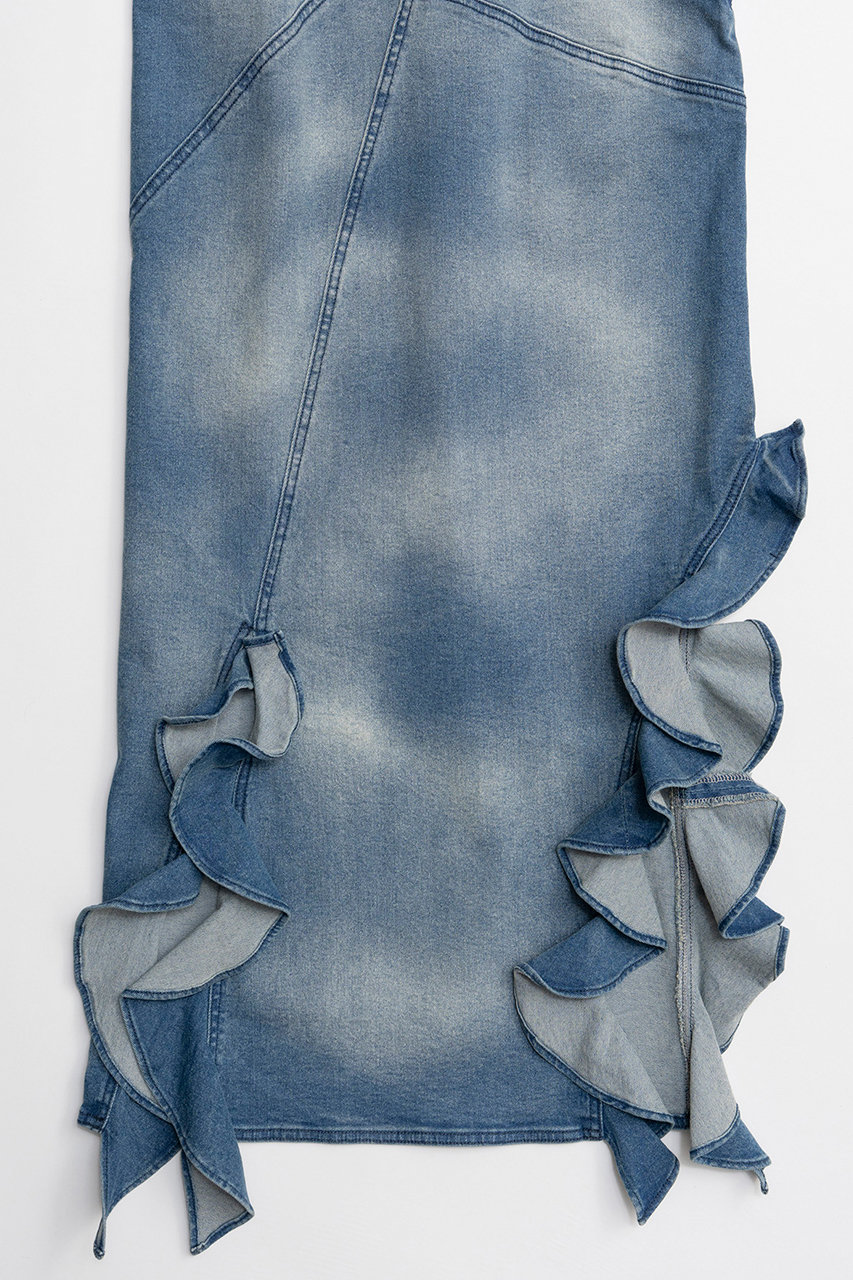 MAISON SPECIAL(メゾンスペシャル)｜【予約販売】Frill Denim Dress