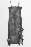 Frill Denim Dress/フリルデニムワンピース