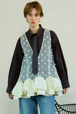 メゾンスペシャル/MAISON SPECIALの【予約販売】Lily Hem Tunic/リリーヘムチュニック(110500/110505)