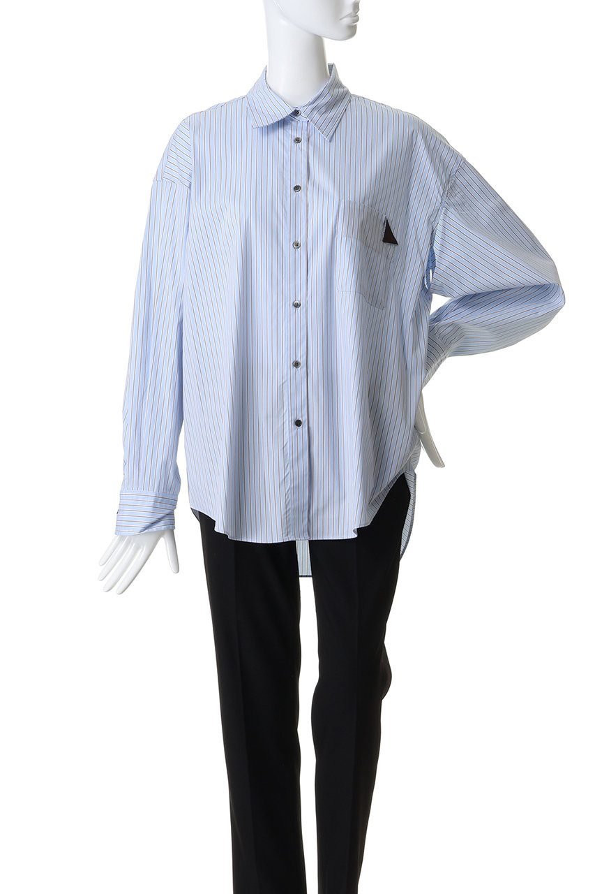 MAISON SPECIAL(メゾンスペシャル)｜Striped Neck Tie Shirt