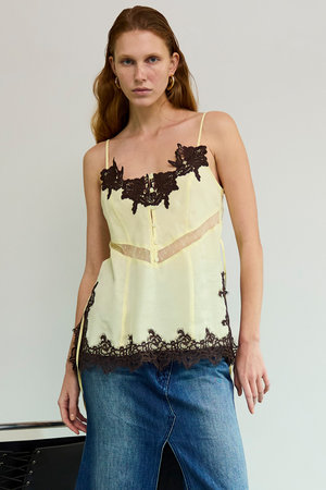 メゾンスペシャル/MAISON SPECIALの【予約販売】Lingerie Camisole/ランジェリーキャミ(110100/110101)