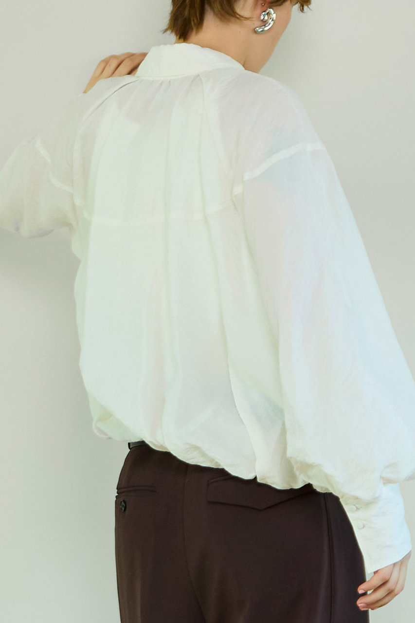 MAISON SPECIAL(メゾンスペシャル)｜【予約販売】Balloon Zip Shirt