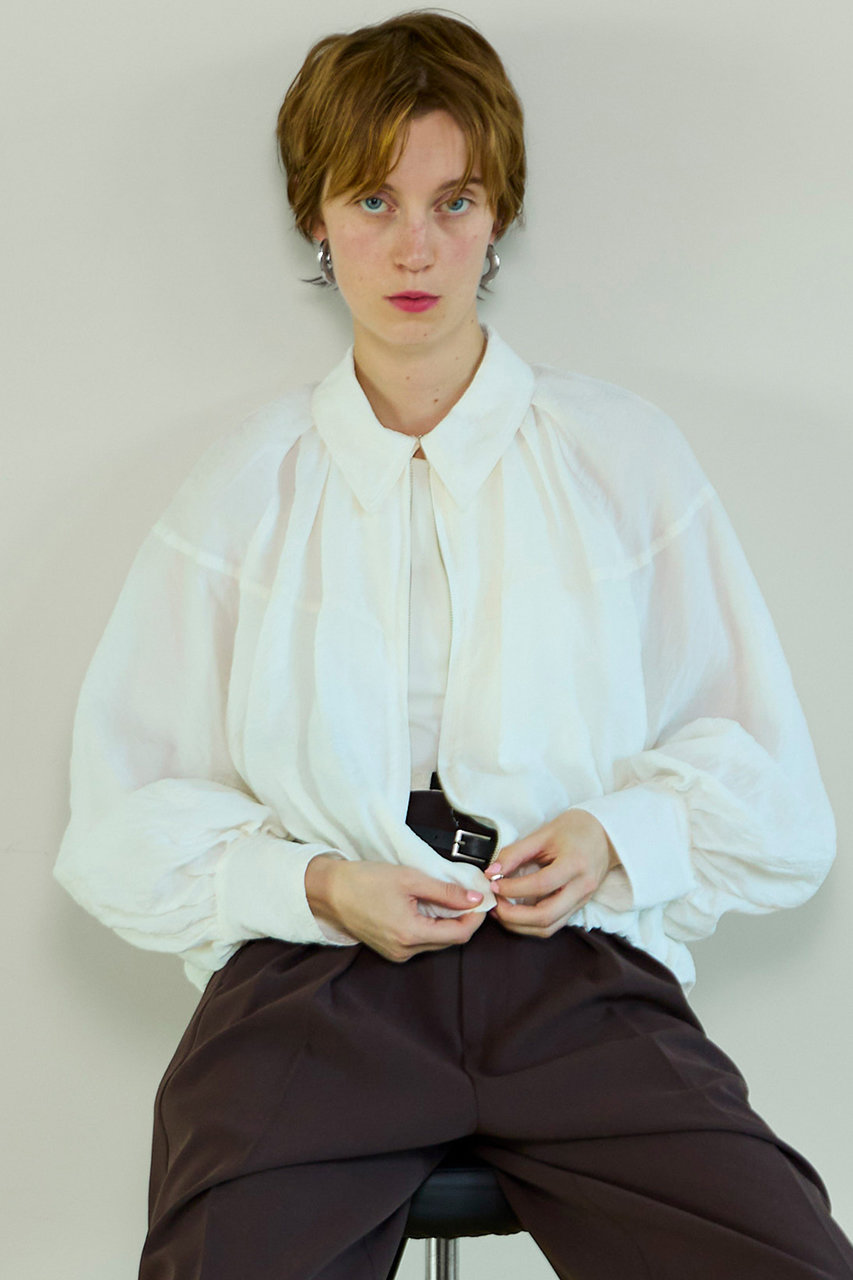 MAISON SPECIAL(メゾンスペシャル)｜【予約販売】Balloon Zip Shirt