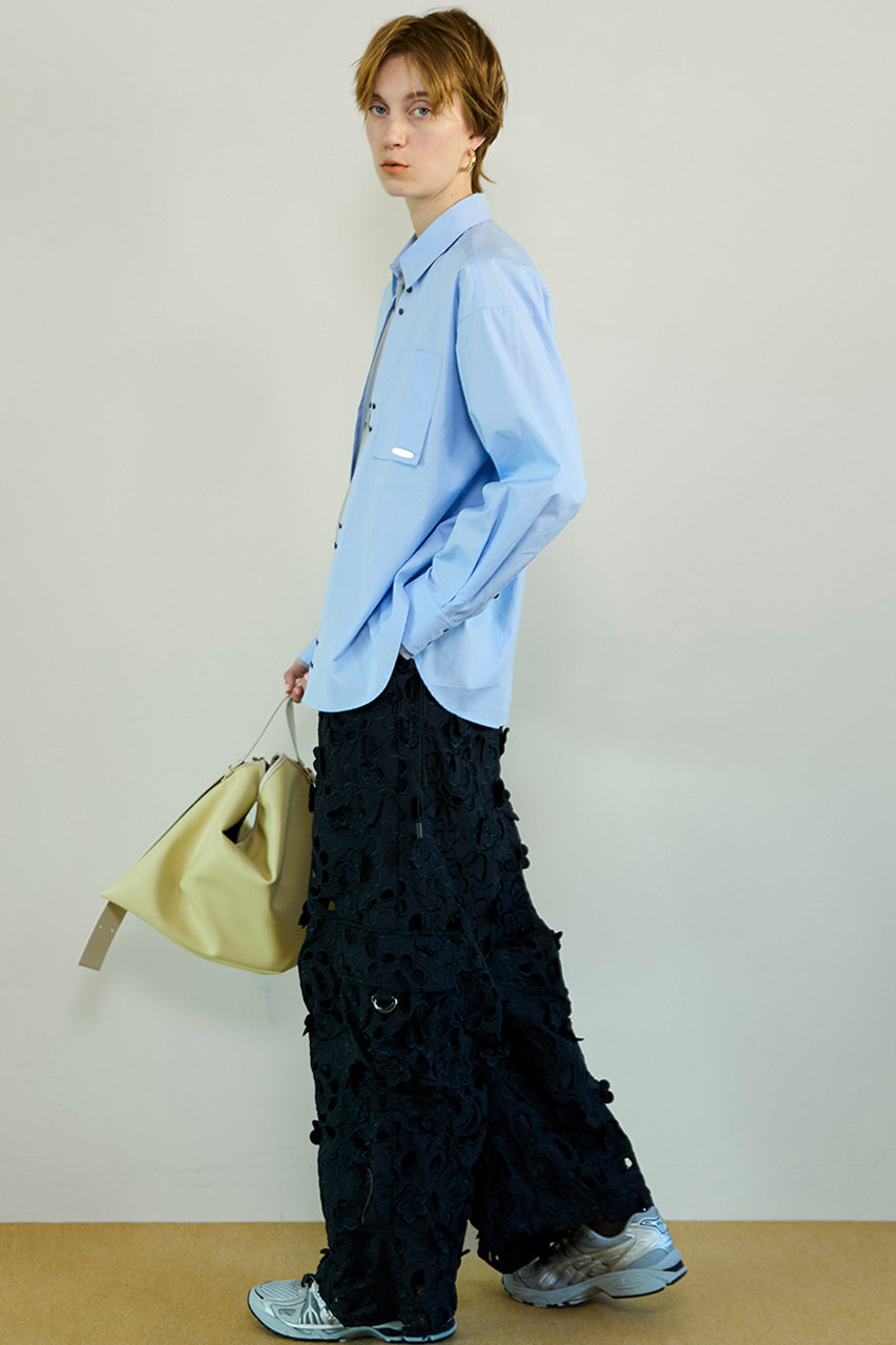 える♡maison special メゾンスペシャル　シースルートップス MAISON SPECIAL(メゾンスペシャル)｜Sheer Shirt/シースルーシャツ/BLU