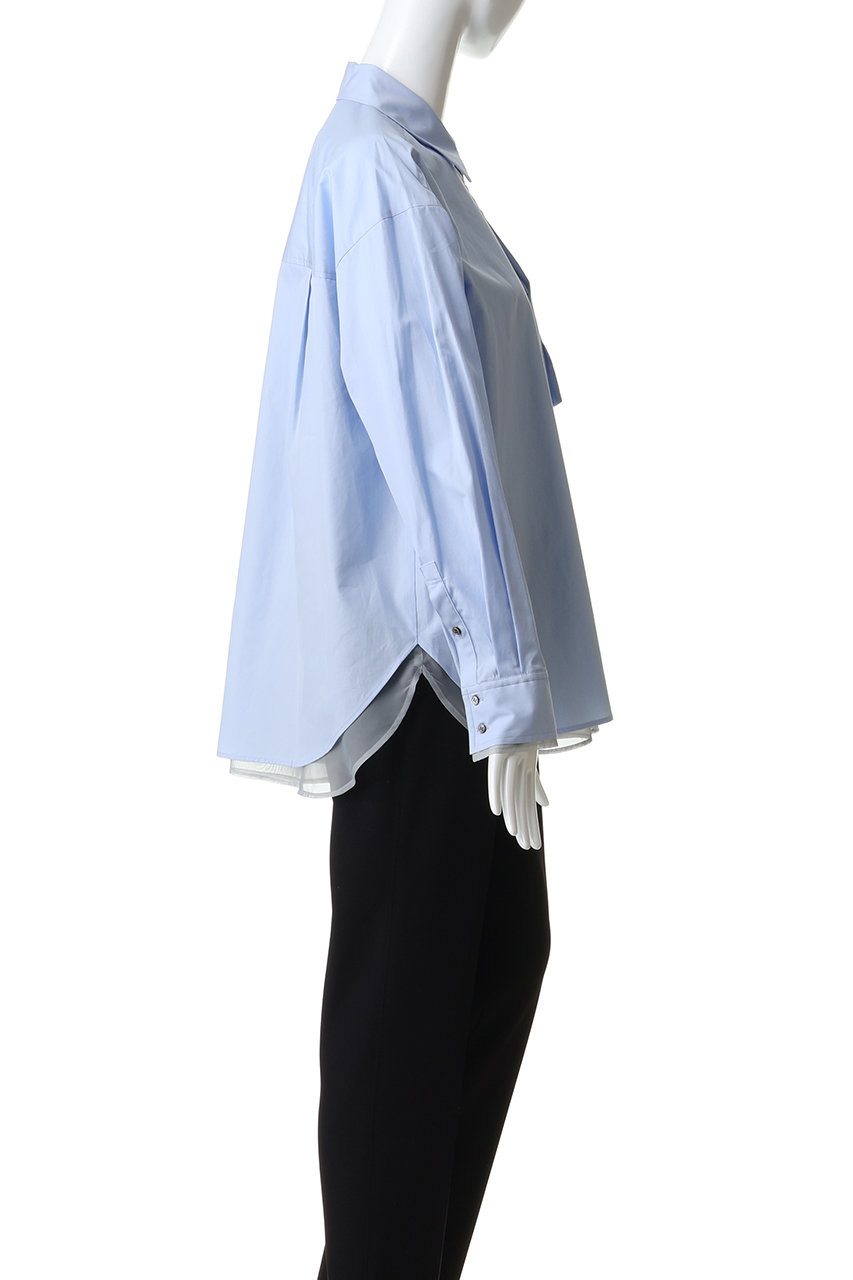 MAISON SPECIAL(メゾンスペシャル)｜Sheer Shirt/シースルーシャツ/BLU