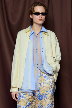 メゾンスペシャル/MAISON SPECIALの【予約販売】Sheer Shirt/シースルーシャツ(110400/110403)