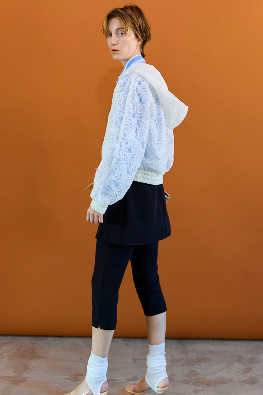 MAISON SPECIAL(メゾンスペシャル)｜Tights Lace Parka/コードレース