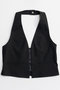 【予約販売】Suiting Halter Neck Vest/スーチングホルターネックベスト メゾンスペシャル/MAISON SPECIAL BLK(ブラック)