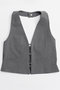 【予約販売】Suiting Halter Neck Vest/スーチングホルターネックベスト メゾンスペシャル/MAISON SPECIAL GRY(グレー)
