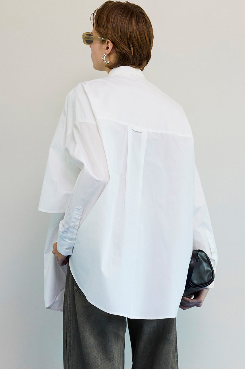 MAISON SPECIAL(メゾンスペシャル)｜Asymmetrical drape shirt