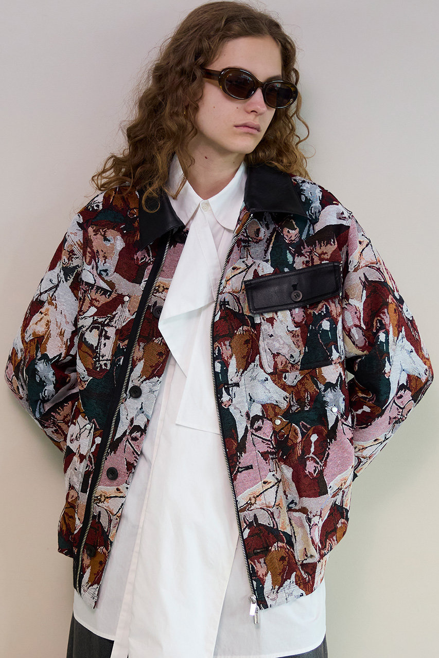 MAISON SPECIAL アシンメトリックジャケット MAISON SPECIAL(メゾンスペシャル)｜Asymmetrical drape shirt