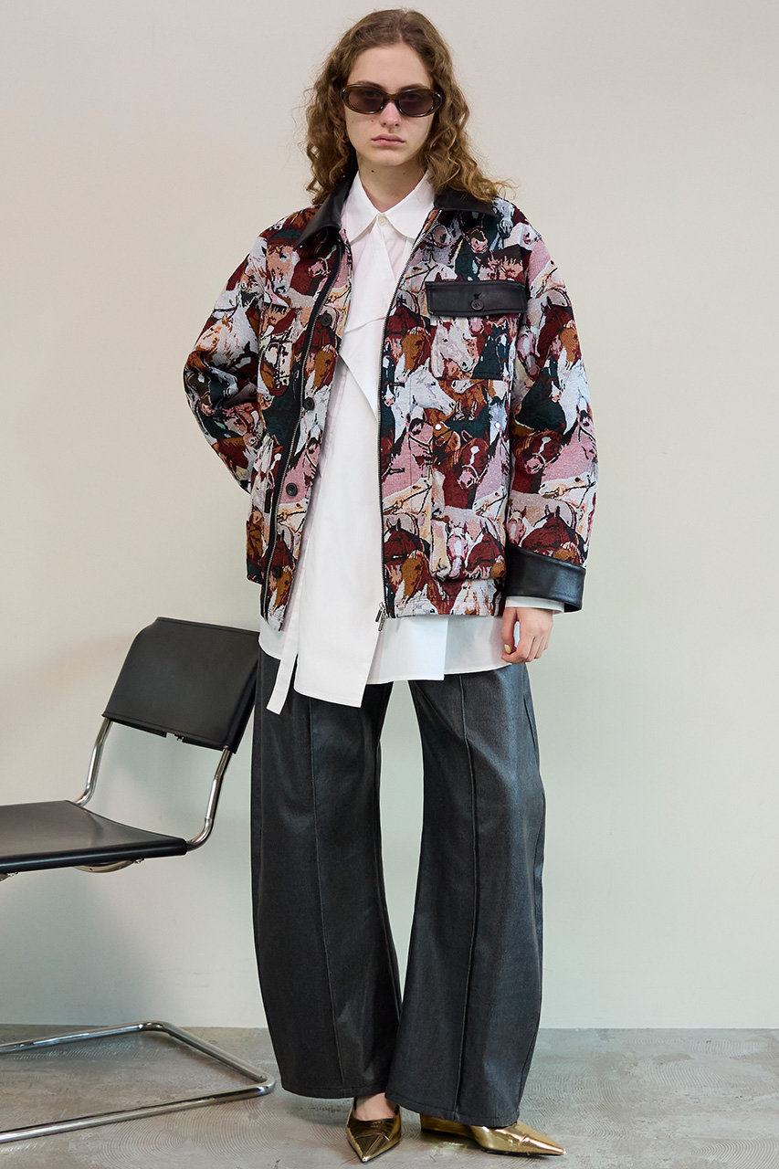 MAISON SPECIAL(メゾンスペシャル)｜Asymmetrical drape shirt