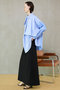 Asymmetrical drape shirt/アシンメトリードレープシャツ メゾンスペシャル/MAISON SPECIAL