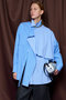 Asymmetrical drape shirt/アシンメトリードレープシャツ メゾンスペシャル/MAISON SPECIAL