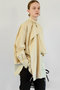 Asymmetrical drape shirt/アシンメトリードレープシャツ メゾンスペシャル/MAISON SPECIAL