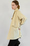 Asymmetrical drape shirt/アシンメトリードレープシャツ メゾンスペシャル/MAISON SPECIAL