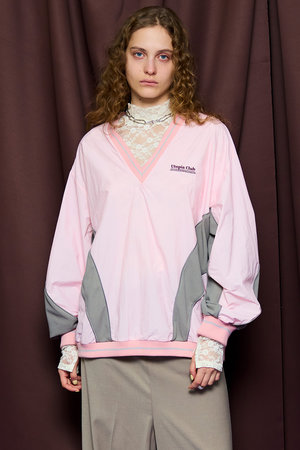 メゾンスペシャル/MAISON SPECIALのStriped Print V-Neck Tops/ストライププリントVネックトップス(110100/110103)