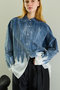 Flocky Denim Shirt/フロッキーデニムシャツ メゾンスペシャル/MAISON SPECIAL