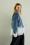 Flocky Denim Shirt/フロッキーデニムシャツ メゾンスペシャル/MAISON SPECIAL